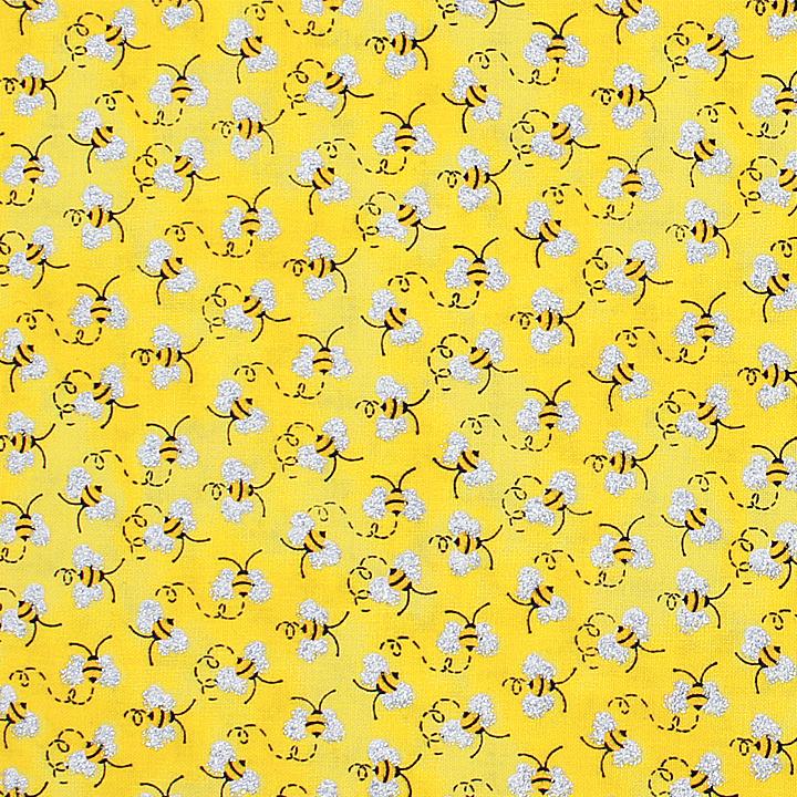 Glitter Bee Pattern